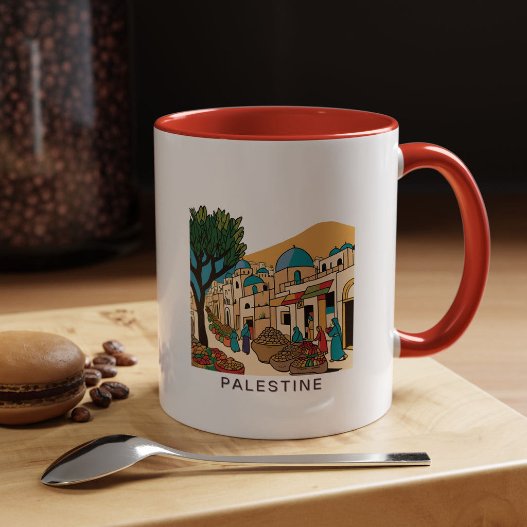 Palestine Mug - Palestine Coffee Mug - Palestine Tea Mug - Palestine Souvenir Mug - Palestine Artistic Mug - Palestine Decorative Mug